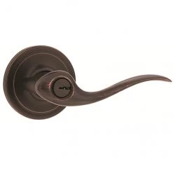 Weiser Toluca Venetian Bronze SmartKey Keyed Entry Lever