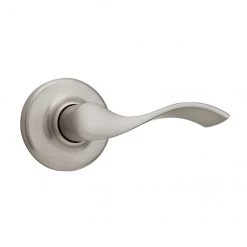 Weiser Belmont Satin Nickel Passage Lever Handle with Microban Protection