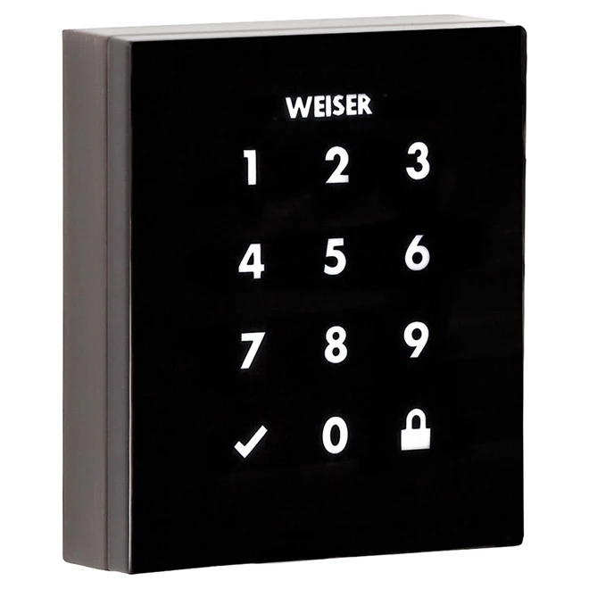 Obsidian Keyless Deadbolt - Satin Nickel 3 Obsidian Keyless Deadbolt - Satin Nickel