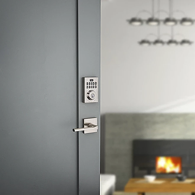 Weiser Smartcode 10 Electronic Lock - Metal - Satin Nickel 4 Weiser Smartcode 10 Electronic Lock - Metal - Satin Nickel - Image 2