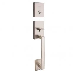 Entrance Gripset - San Clemente - Satin Nickel