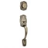 Weiser Heritage/Huntington Entrance Gripset - Antique Brass