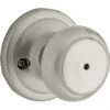 Weiser Privacy Knob - Troy - Satin Nickel