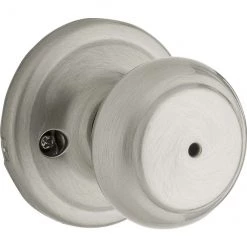 Weiser Privacy Knob - Troy - Satin Nickel