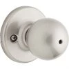 Weiser Privacy Knob - Yukon - Satin Nickel -Deals WEISER Store 09655436 L