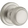 Weiser Passage Knob - Troy - Satin Nickel