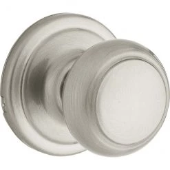 Weiser Passage Knob - Troy - Satin Nickel