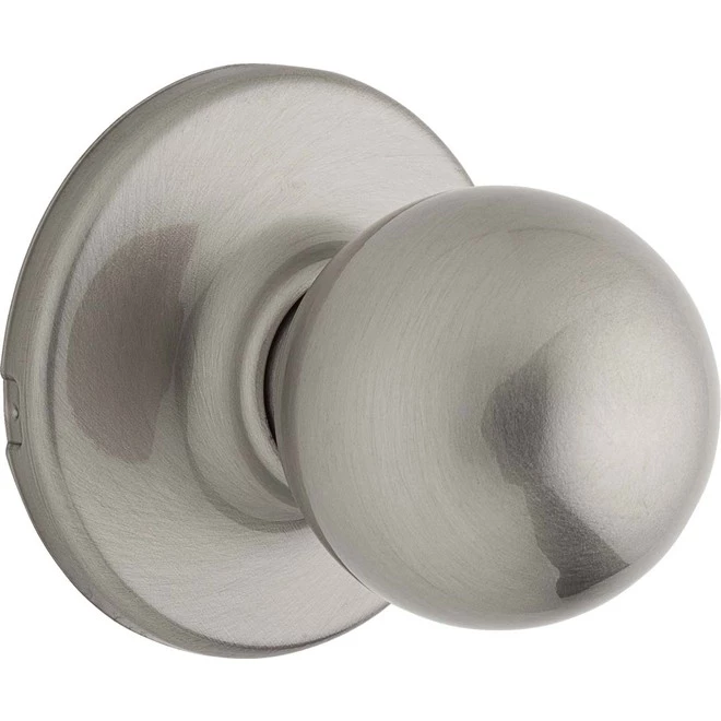 Weiser Passage Knob - Yukon - Satin Nickel 3 Weiser Passage Knob - Yukon - Satin Nickel