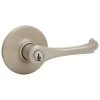 Weiser Entrance Lever - Alfini - Satin Nickel