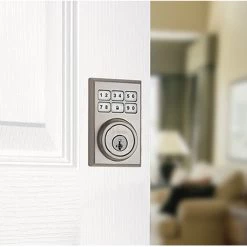 "Smartcode" Electronic Deadbolt -Deals WEISER Store 09655641b L