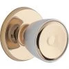Bevelled Passage Knob 2 Bevelled Passage Knob -Deals WEISER Store 09655646 L