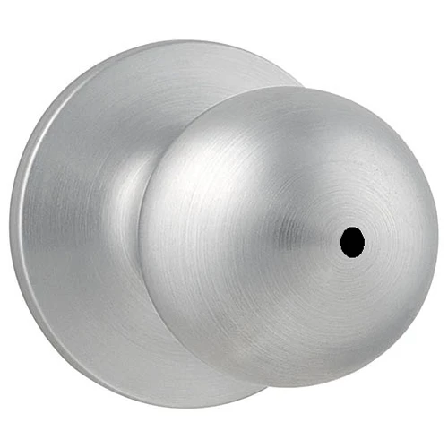 Weiser Regina Privacy Door Knob - Satin Chrome - Brass - Adjustable Backset - Universal Handing 3 Weiser Regina Privacy Door Knob - Satin Chrome - Brass - Adjustable Backset - Universal Handing