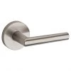 "Milan" Passage Lever - Satin Nickel
