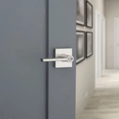 Entry Door Lever - Satin Nickel -Deals WEISER Store 09655963b L