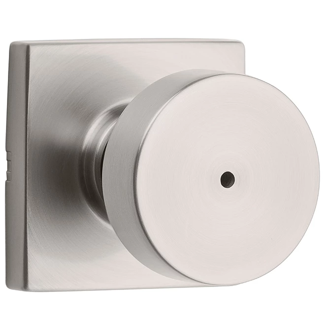 Weiser(R) Privacy Knob - Cambie - Zinc - Satin Nickel 3 Weiser(R) Privacy Knob - Cambie - Zinc - Satin Nickel
