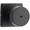 Weiser(R) Privacy Knob - Cambie - Zinc - Black Iron