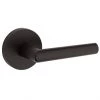 Weiser(R) Passage Lever - Milan - Zinc - Black Iron