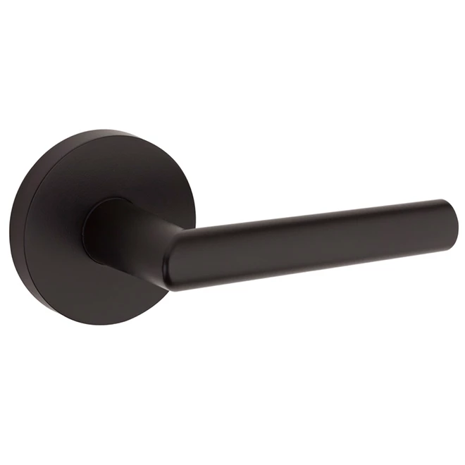 Weiser(R) Passage Lever - Milan - Zinc - Black Iron 3 Weiser(R) Passage Lever - Milan - Zinc - Black Iron