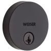 Weiser Single-Cylinder Deadbolt - Uptown - Black Iron