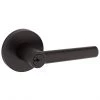 Weiser Entrance Lever - Milan - Black Iron
