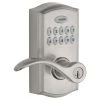 Smartcode Electronic Lever - Brushed Nickel