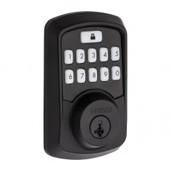 Aura Smart Lock - Iron Black -Deals WEISER Store 09656079b L