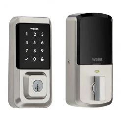 Halo Wi-Fi Touchscreen Smart Lock Electronic - Satin Nickel