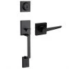 Weiser Entrance Handleset - Amador - Black Iron