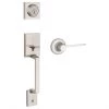 Weiser Entrance Handleset - Amador - Satin Nickel