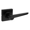 Weiser Keyed Lever - Tristan - Square Rosette - Satin Nickel