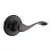 Weiser Passage Lever - Belmont - Black Iron
