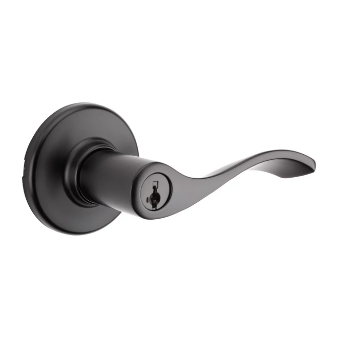 Weiser Keyed Lever - Belmont - Black Iron 3 Weiser Keyed Lever - Belmont - Black Iron