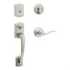 Weiser Prescott Entrance Handle Set - 4-Pieces - Satin Nickel 2 Weiser Prescott Entrance Handle Set - 4-Pieces - Satin Nickel -Deals WEISER Store 09656104 L