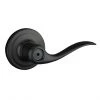 Weiser Toluca Matte Black Privacy Lever Handle 1 Weiser Toluca Matte Black Privacy Lever Handle -Deals WEISER Store 09656113 L