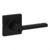 Weiser Casey Matte Black SmartKey Entry Lever Handle