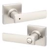Weiser Elements Breton Satin Nickel Privacy Lever 1 Weiser Elements Breton Satin Nickel Privacy Lever -Deals WEISER Store 09656142 L