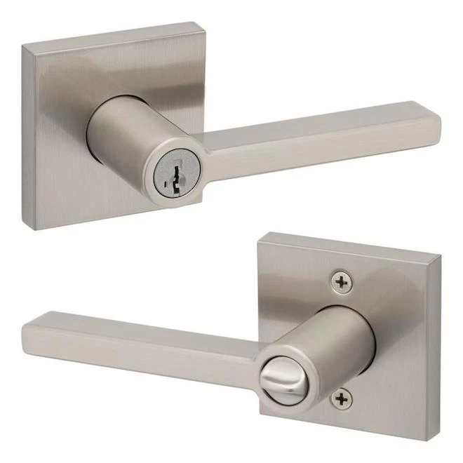 Weiser Halifax Entry Lever - Satin Nickel 3 Weiser Halifax Entry Lever - Satin Nickel