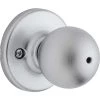 Weiser Yukon Privacy Knobs - Satin Chrome