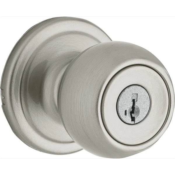 Weiser Huntington Keyed Entry Knobs - Satin Nickel 3 Weiser Huntington Keyed Entry Knobs - Satin Nickel