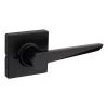 Weiser Tristan Square Rose Half Dummy Levers - Matte Black
