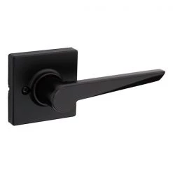 Weiser Tristan Square Rose Half Dummy Levers - Matte Black