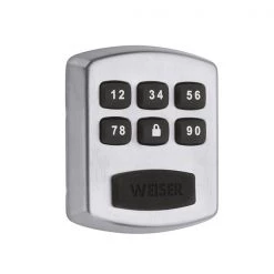 Weiser Powerbolt Keyless Lock - Chrome