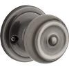 Weiser Phoenix Half Dummy Knobs - Antique Nickel