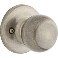 Weiser Fairfax Half Dummy Knobs - Antique Brass