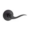 Weiser Toluca Half Dummy Levers - Matte Black