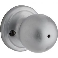 Weiser Huntington Privacy Knobs - Satin Chrome