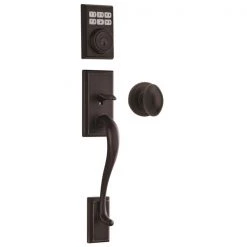 Weiser Hawthorne x Laurel 5-Piece Handleset with Smartcode - Bronze