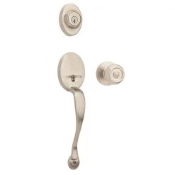 Weiser Augusta x Phoenix Handleset - Antique Nickel