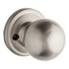 Weiser Huntington Half Dummy Knobs - Satin Nickel