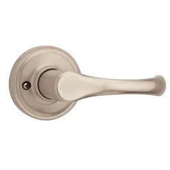 Weiser Aspen Half Dummy Levers - Satin Nickel